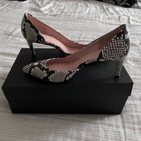 JCrew colette Pump in Snake 7US New - Picture 2 of 7